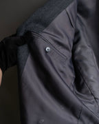 "Christian Dior" Metal button double-breasted tailored jacket