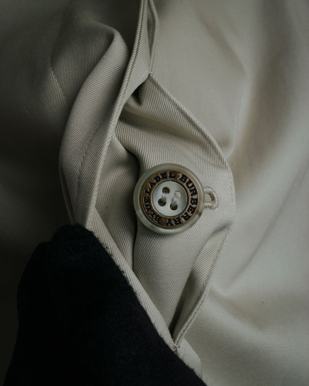“BURBERRY BLUE LABEL” 2000’s Minimal balmacaan coat
