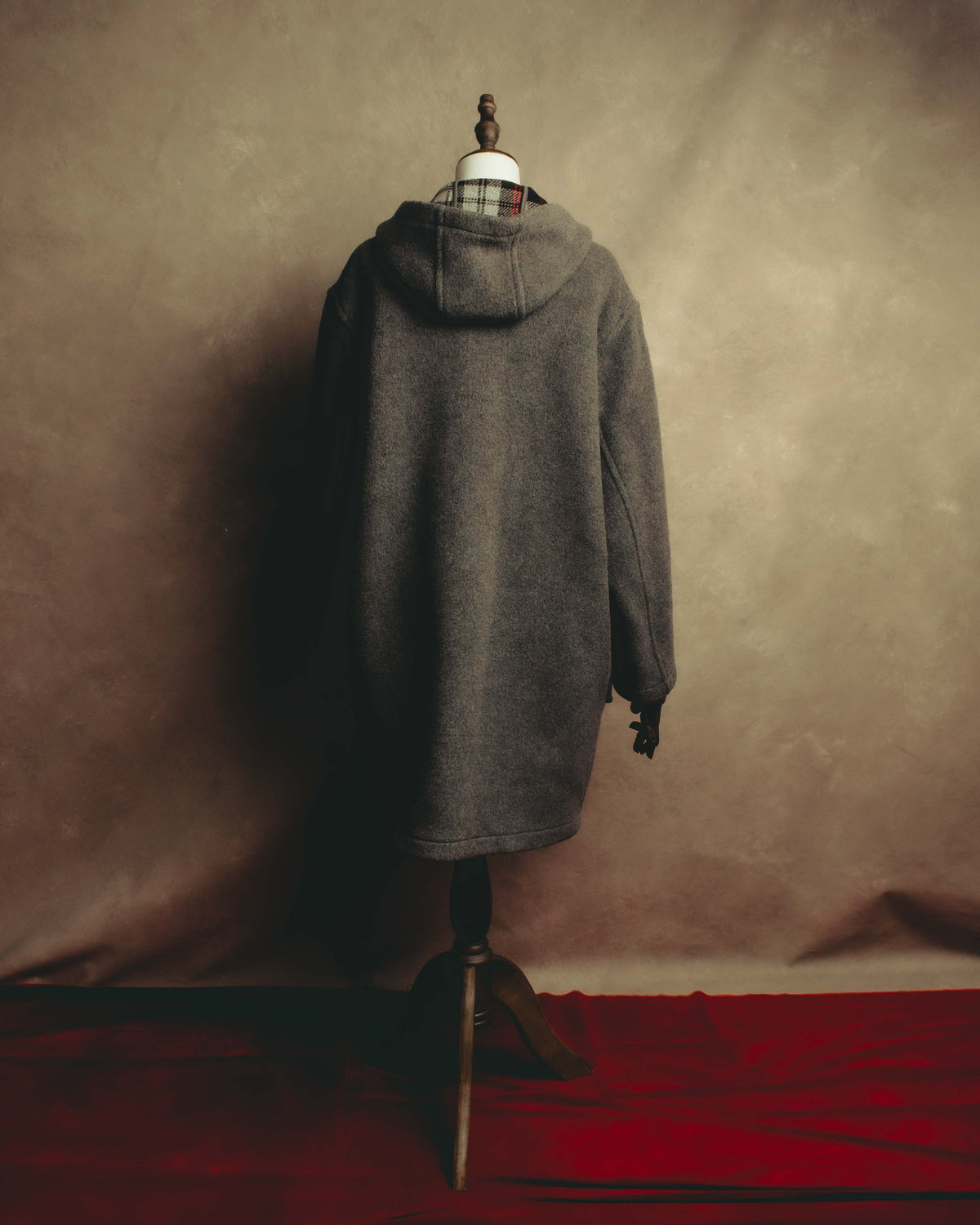 “Montgomery by Tibbett“ 90’s double face tartan duffle coat