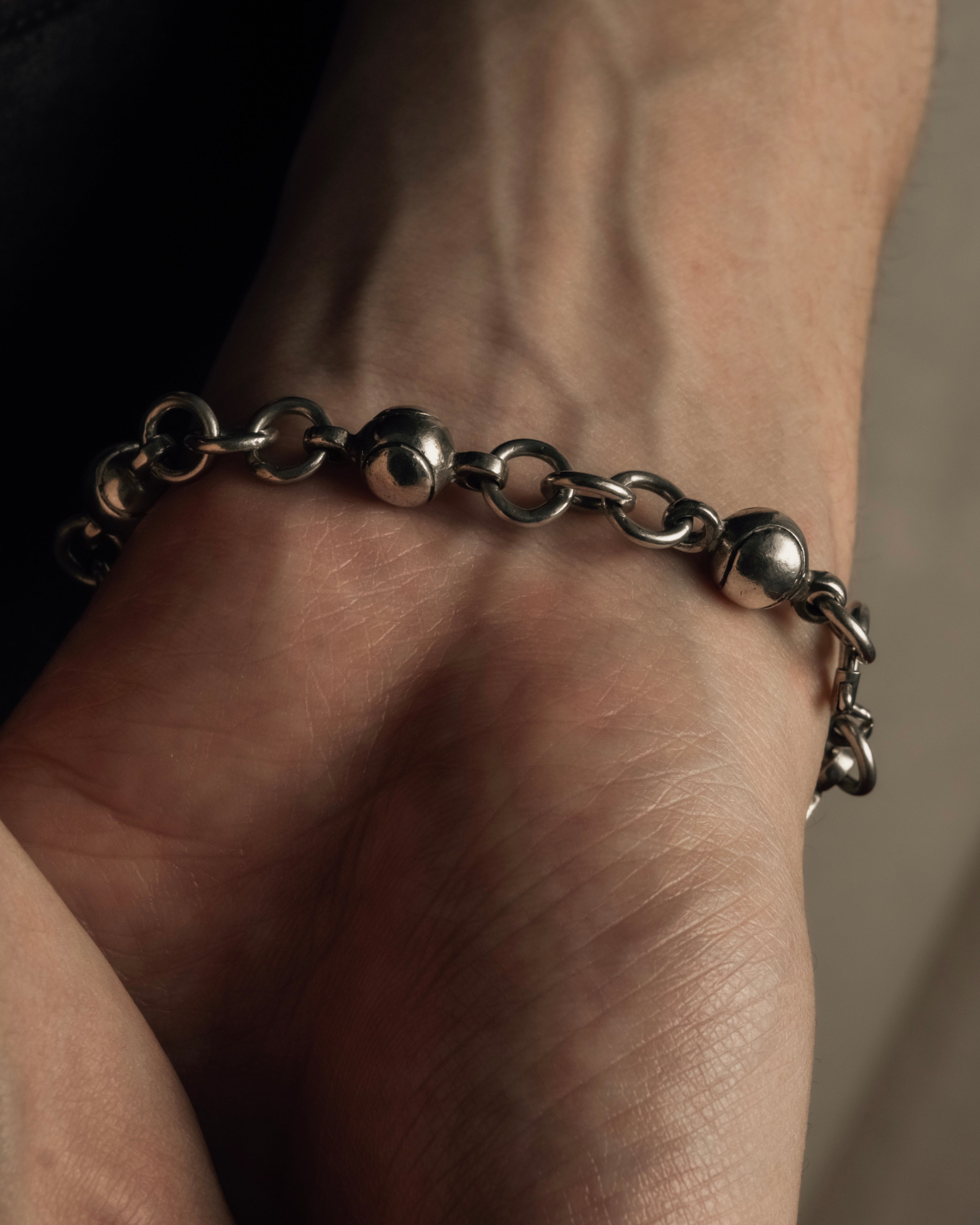 "GUCCI" Tennis racket motif silver bracelet