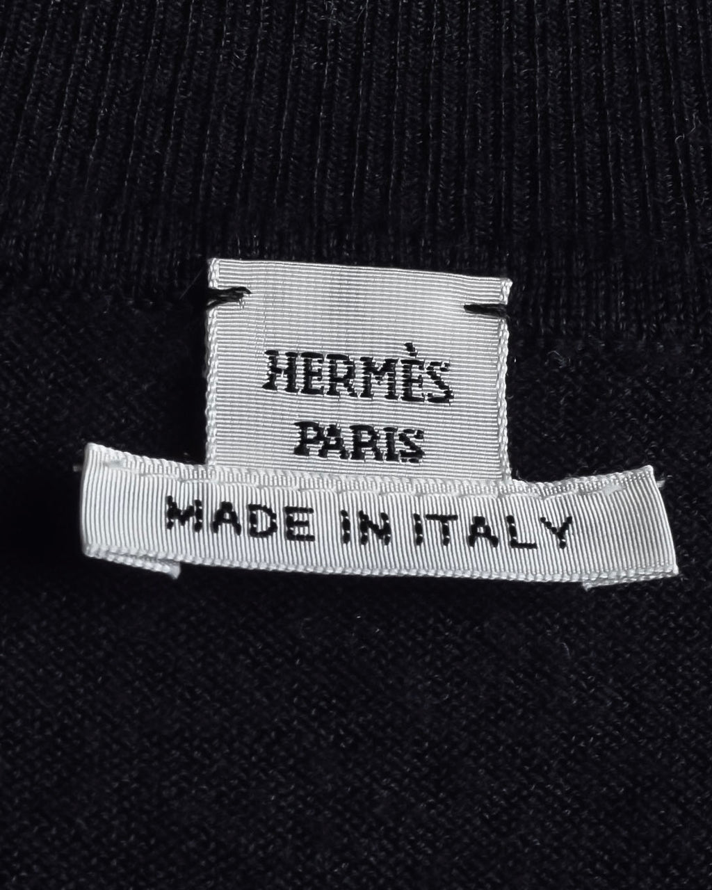 "HERMES" Cashmere silk blend V-neck knit