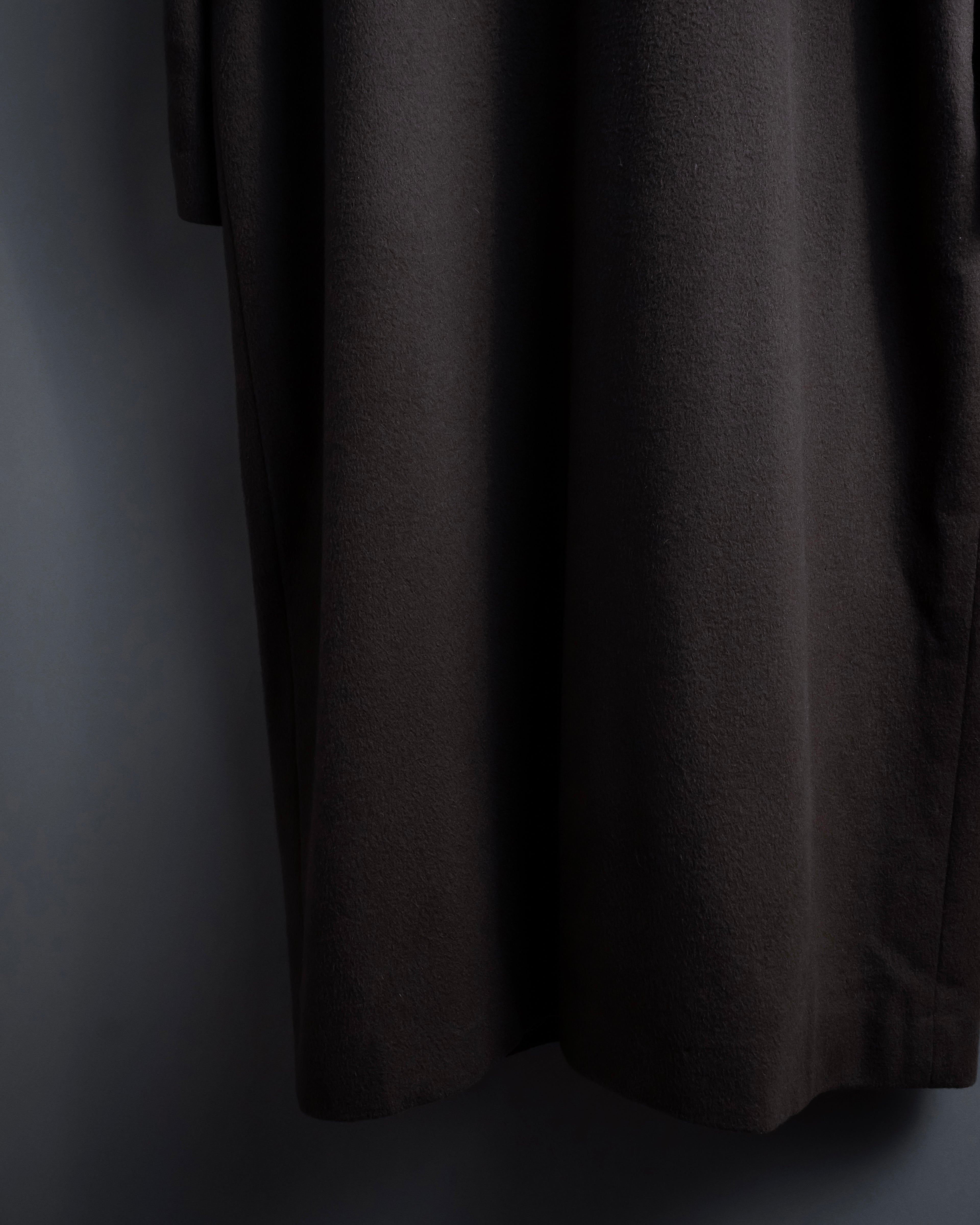 "Vintage 100% pure cashmere long chester coat"