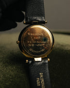 -SPECIAL- “Balenciaga” 80’s-90’s Gold tone round watch