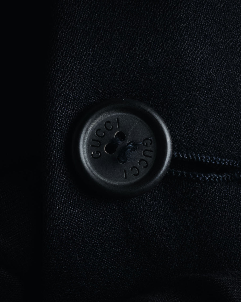 "GUCCI" 90’s-00’s Cashmere blend minimalist three button suit set