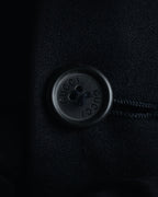 "GUCCI" 90’s-00’s Cashmere blend minimalist three button suit set