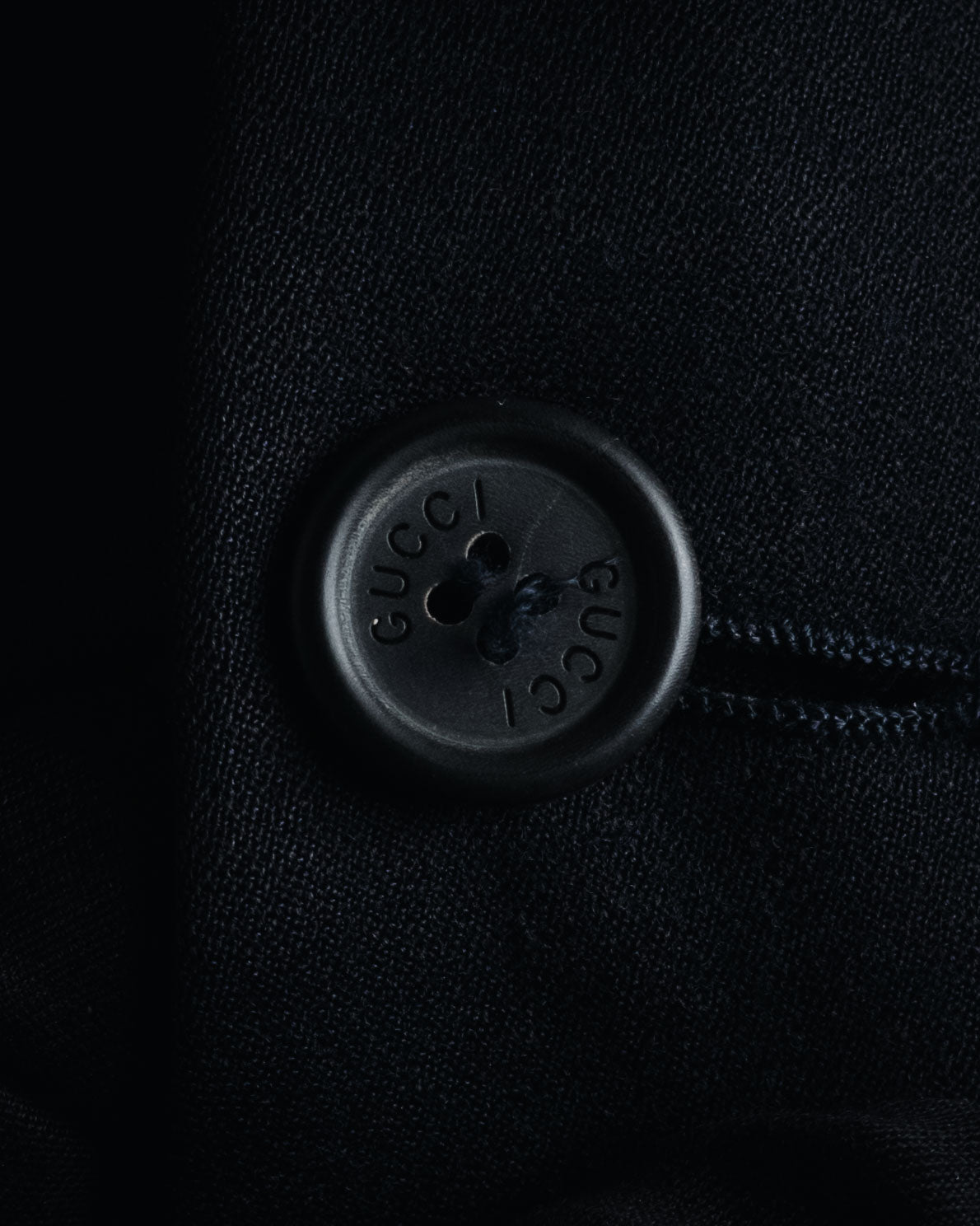 "GUCCI" 90’s-00’s Cashmere blend minimalist three button suit set