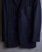 "HERMES" Pinstripe relaxed tailored jacket