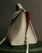 “Salvatore Ferragamo” 2013-2018 gancini bicolor top handle bag
