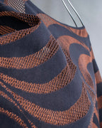 "PLEATS PLEASE ISSEY MIYAKE"
 Marble print dolman sleeve tops