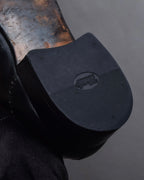 "GERARD SENÉ" Hand-patinated curved silhouette oxford shoes