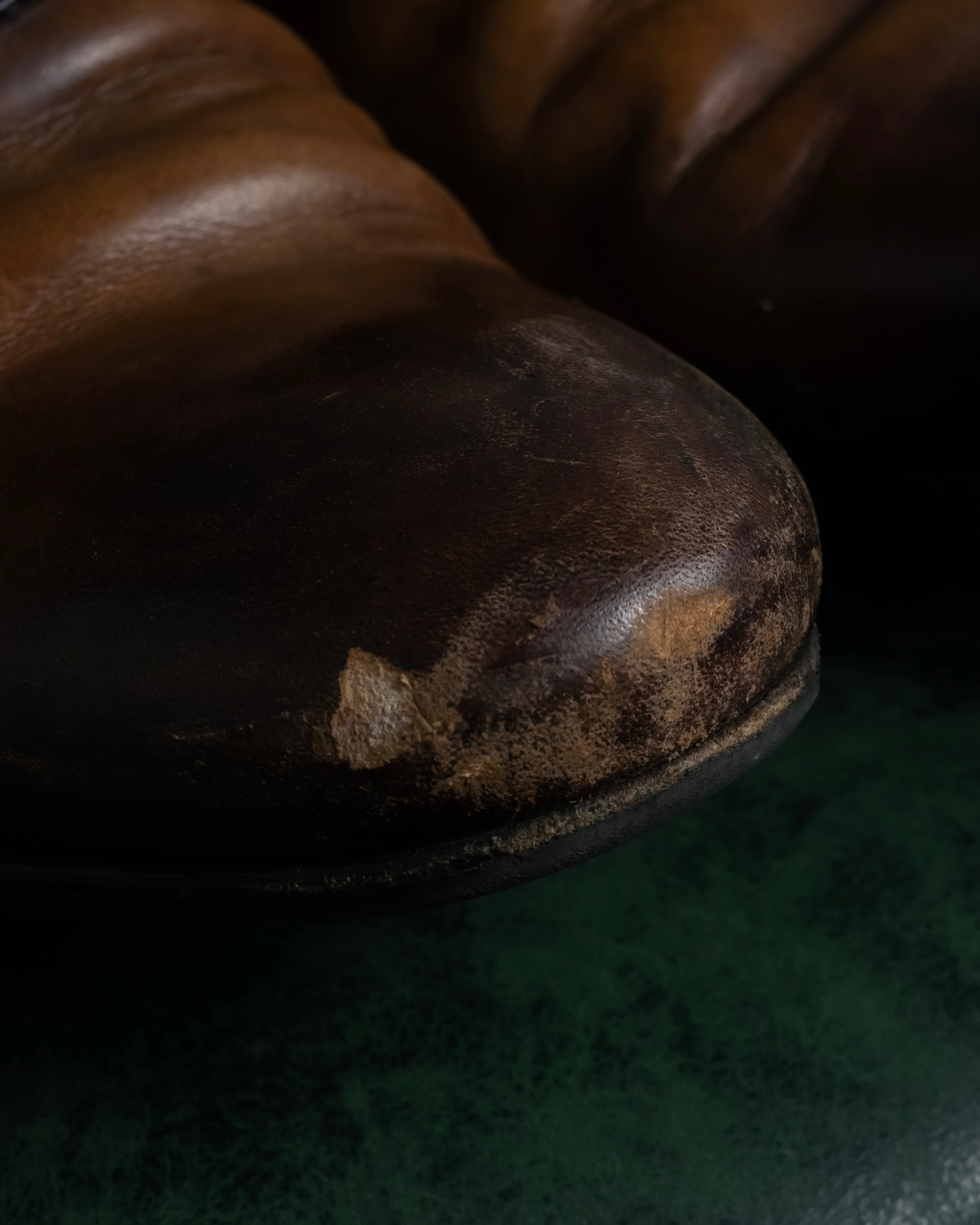 "LOUIS VUITTON" Layered panel design leather shoes