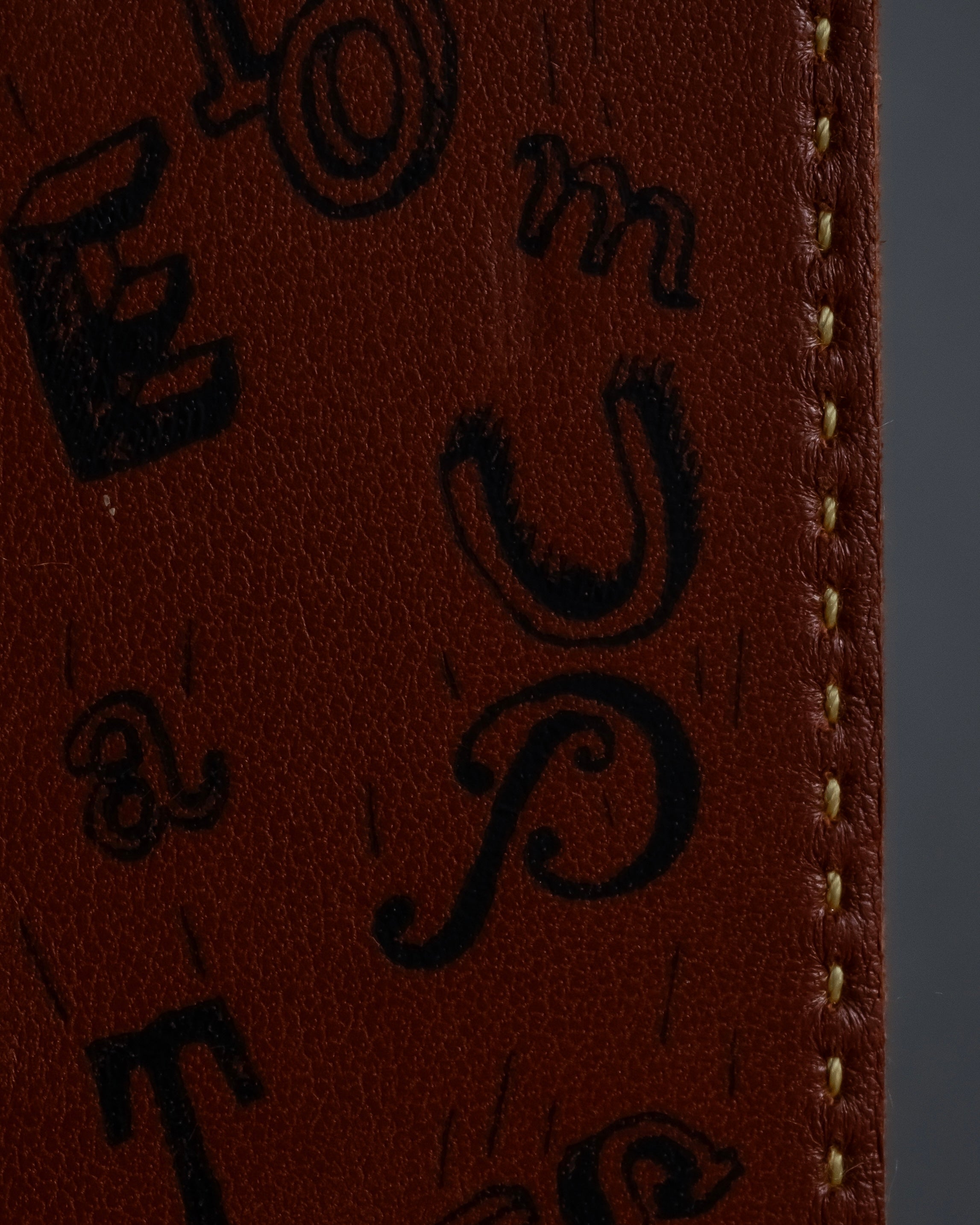 -MOOD Christmas Collection-
"HERMES" 00's Iconic symbol graphic design eather bookmark