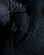 "tricot COMME des GARCONS" 
Shawl collar piping design long coat