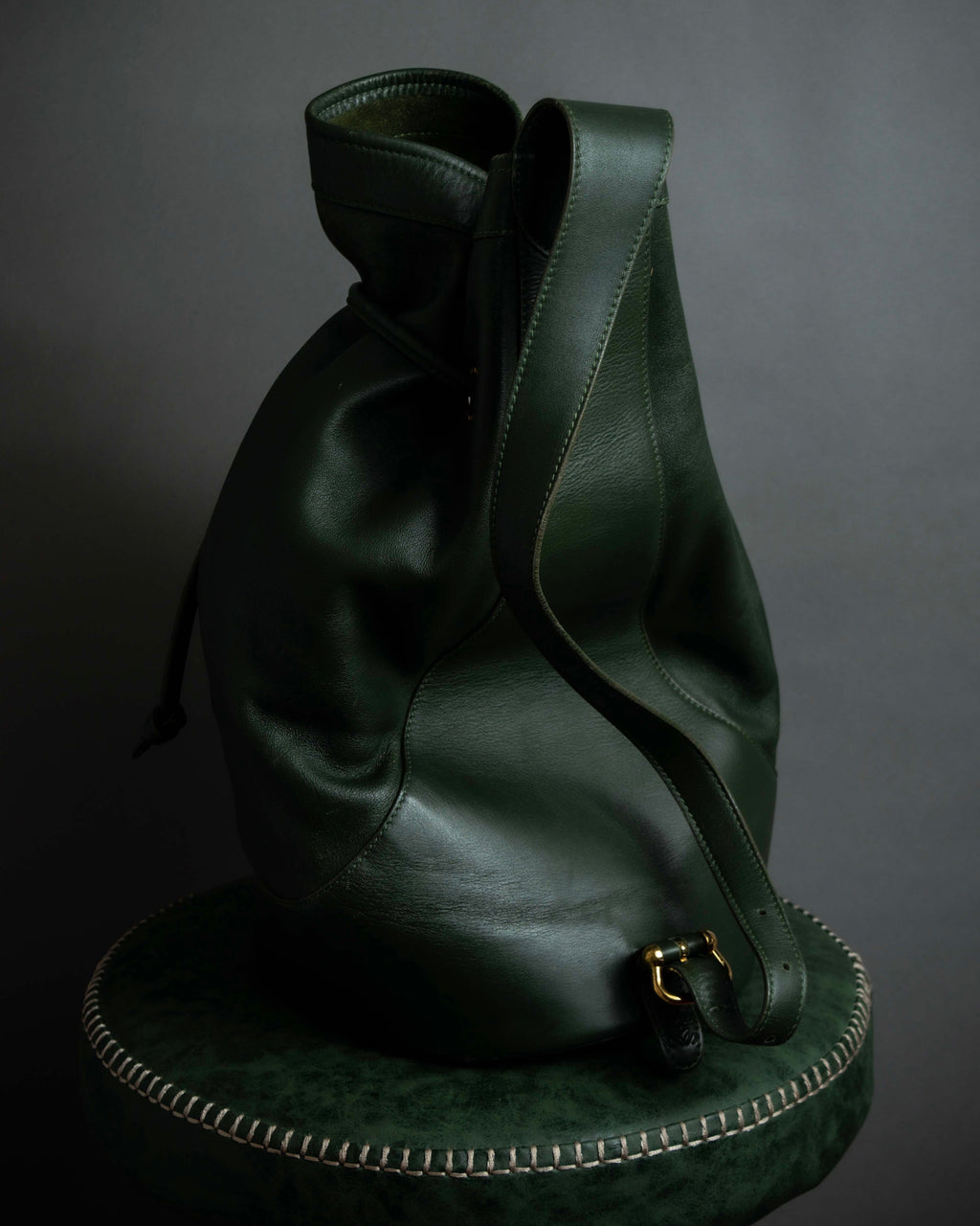 "LOEWE" Anton series drawstringsleather shoulder bag