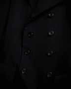 "Y's" 94AW sharp lapel cut design double-breasted jacket