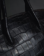 -SPECIAL- "Pierre Cardin"
90’s real crocodile leather top handle bag