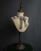 -MOOD Christmas Collections-
"GUCCI" Michele period delicate floral embroidered ribbon tie