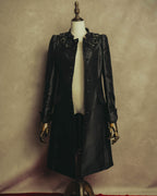 "CELINE" 00's Embellished silk coat