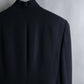 "GIORGIO ARMANI" 100% silk shawl collar shaped tailored jacket