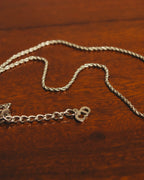 "Christian Dior" 80's-90's Rhinestone oval pendant necklace