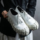 "PRADA" Tire sole white color derby shoes