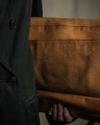 "MAISON MARGIELA" 12SS over flap design leather shoulder bag
