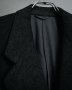 “BALENCIAGA PARIS” 90’s Cashmere blend chesterfield coat