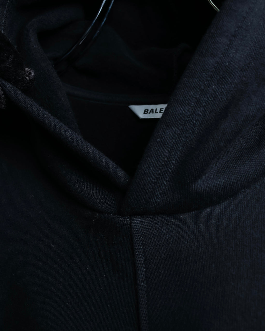 "BALENCIAGA" Oversized poncho flare silhouette hoodie