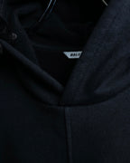 "BALENCIAGA" Oversized poncho flare silhouette hoodie