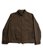 VINTAGE/ Short Length Cotton Jacket Brown