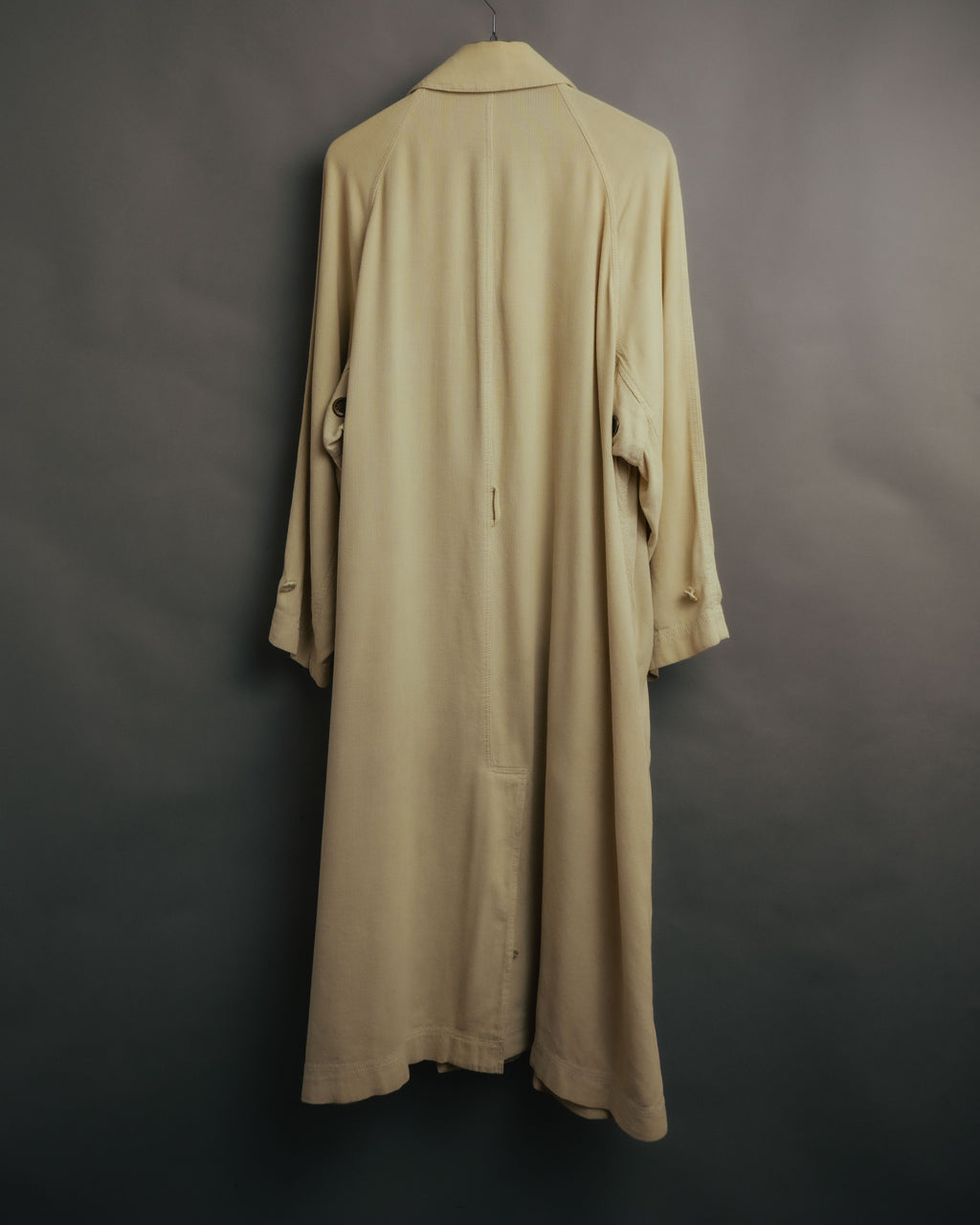 -MOOD Vintage Collections- 80’s-90’s Silk rayon drape long coat