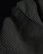 "Emporio Armani" 90’s Houndstooth piped crest blazer