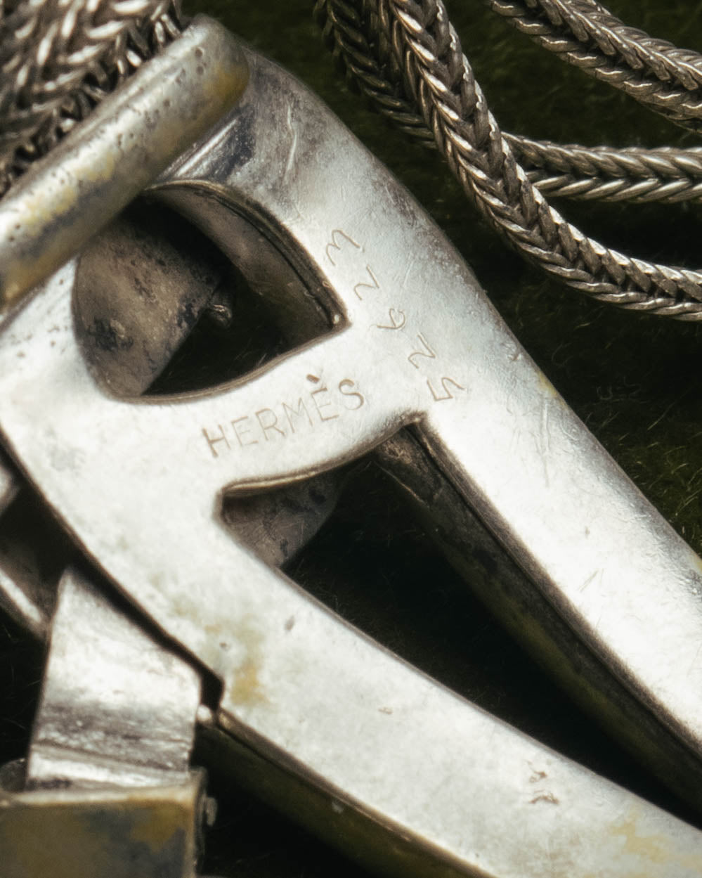 -SPECIAL- “HERMÈS” 70’s-90’s Étrier multi chain bracelet