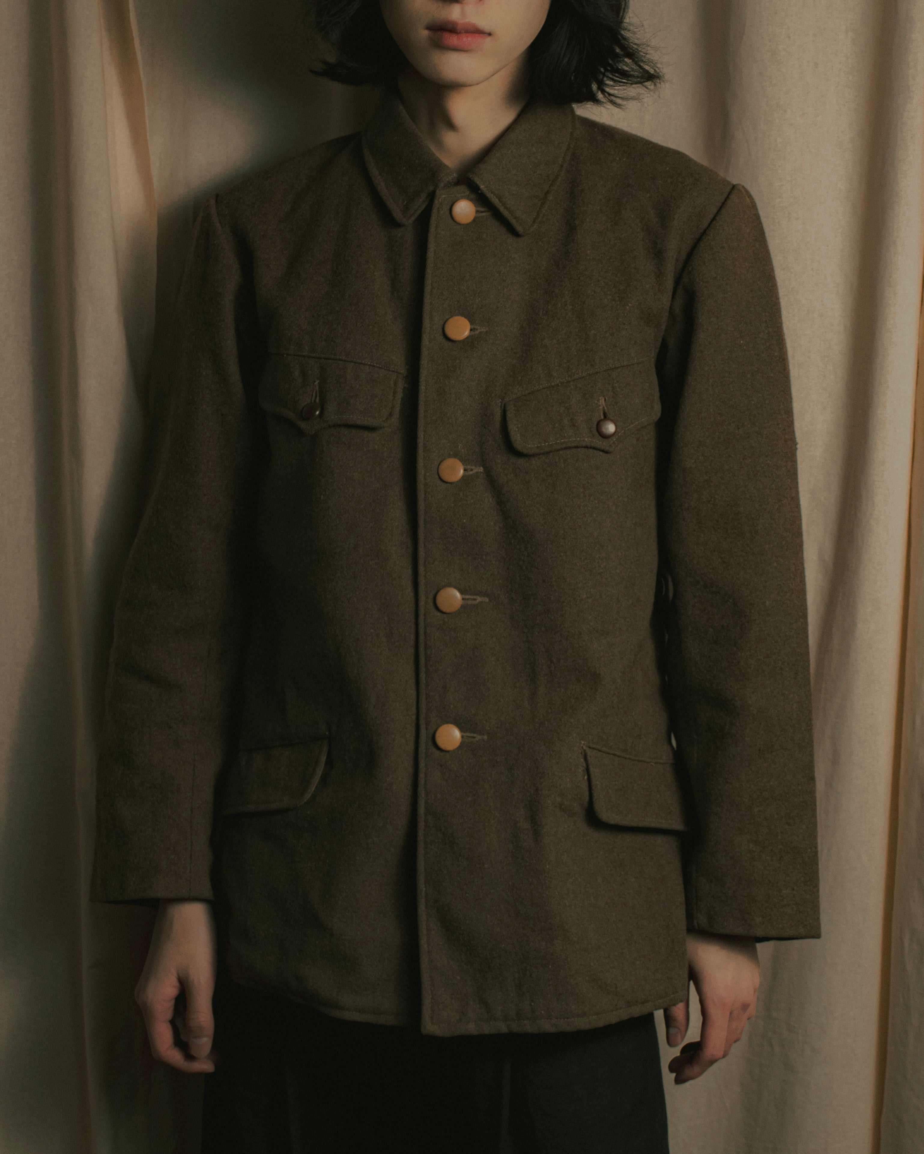 “Imperial Japanese Army” 1940’s wool melton field jacket