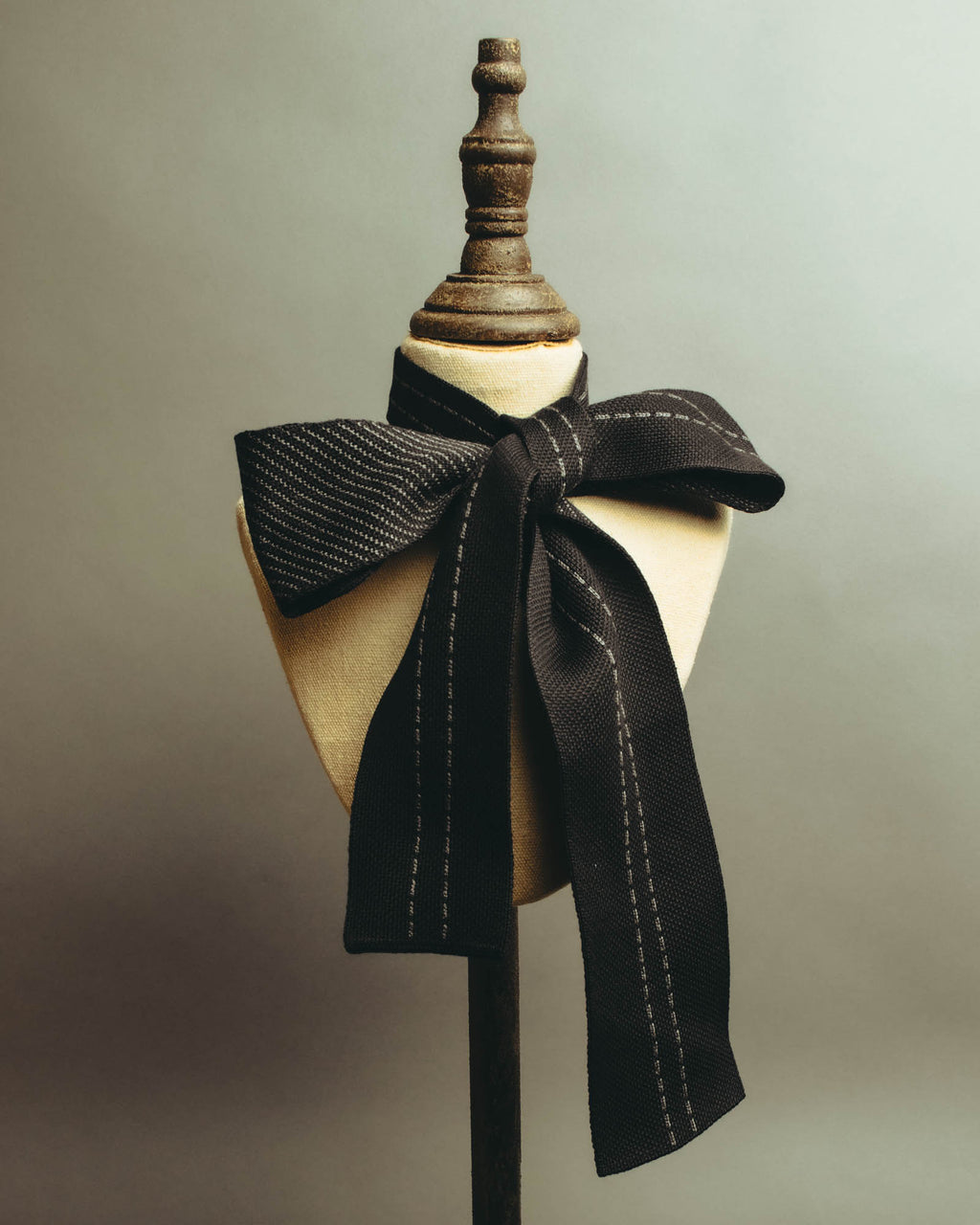 "Hermès" 00's-20's Refined silk knit tie