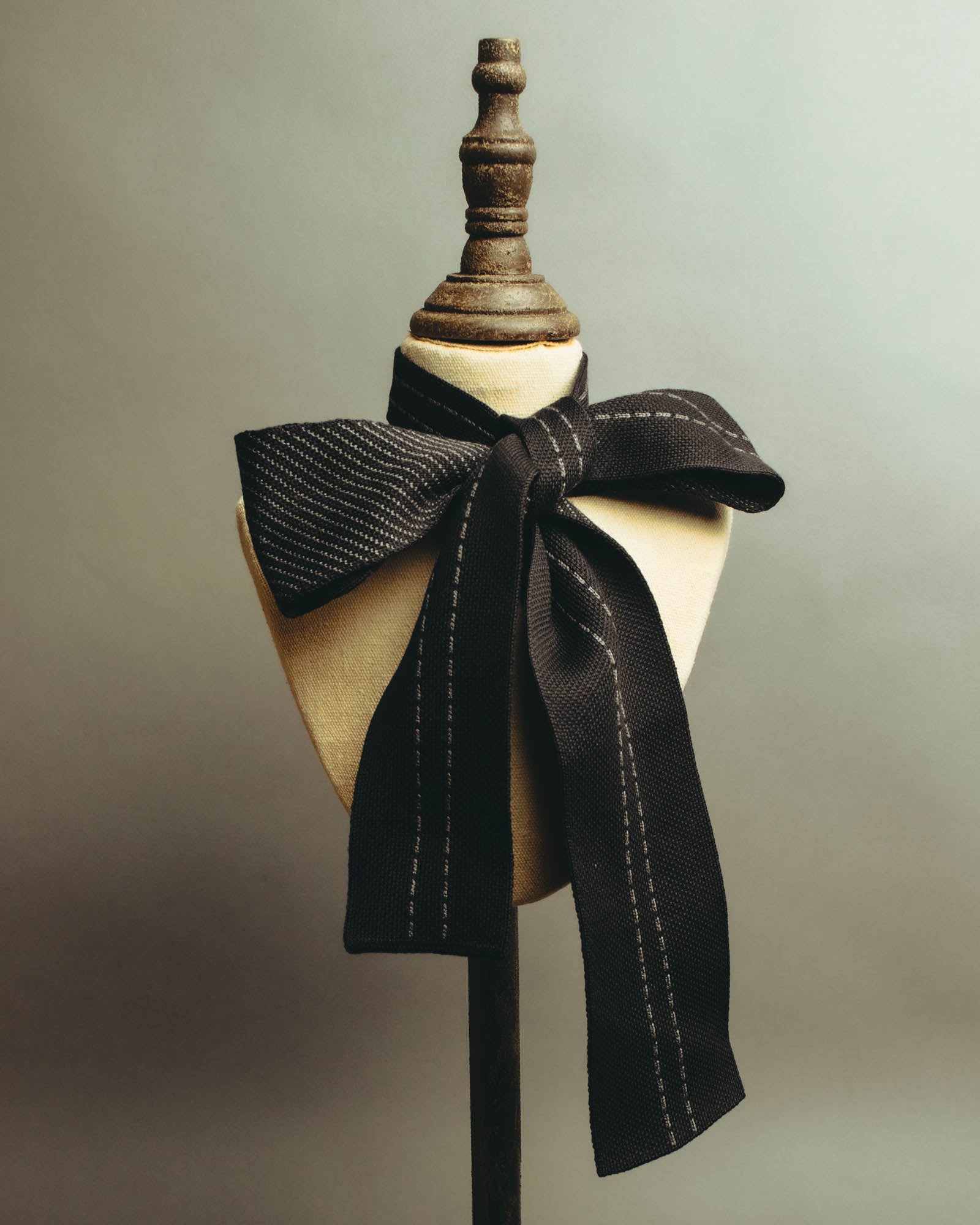"Hermès" 00's-20's Refined silk knit tie