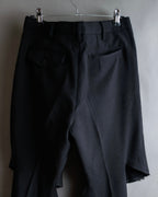 "COMME des GARCONS HOMME PLUS" 19SS Cut-off design slacks