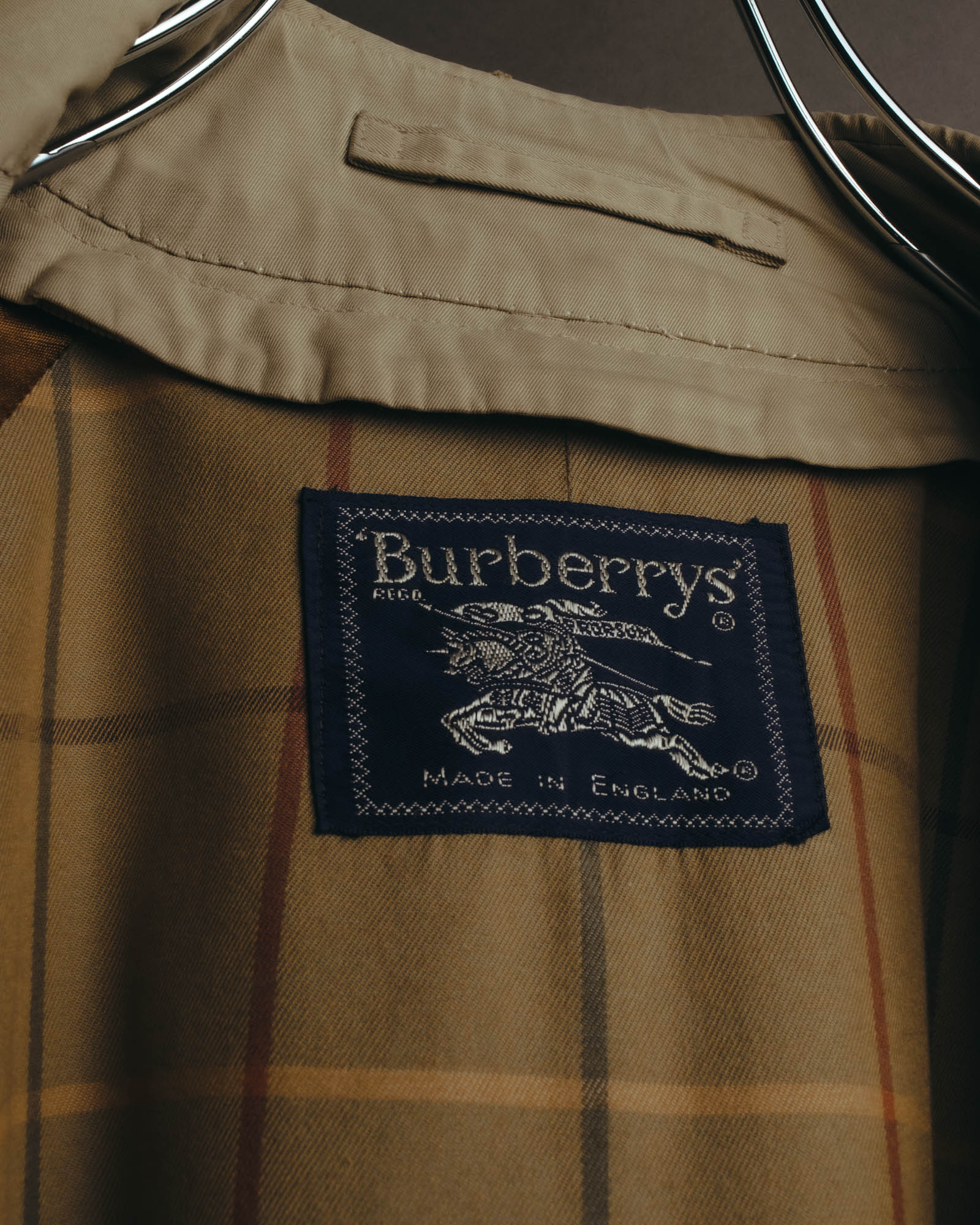 “BURBERRYS” 90’s classic cotton trench coat