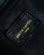 "Pierre Cardin" Turnlock design ostrich leather top handle bag