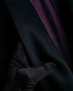 "Vintage shawl collar smoking jacket"