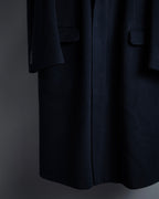 -SPECIAL- "BURBERRYS" 1980-1990's 
Classically tailored oversized 100% cashmere chester coat