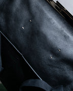 "MARNI" Side ribbon design rounded body leather bag