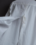 "Acne" Ribbon slit back design shirt