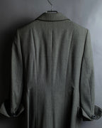 "Christian Dior" Flap pocket detail military tailored jacket