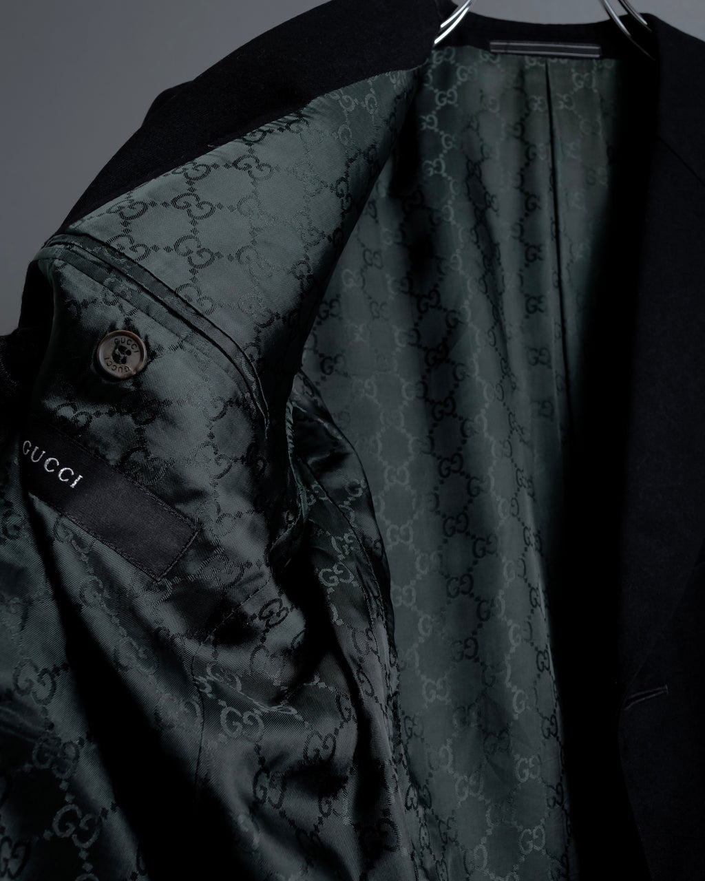 "GUCCI" 90's Tom Ford period classical tailored jacket