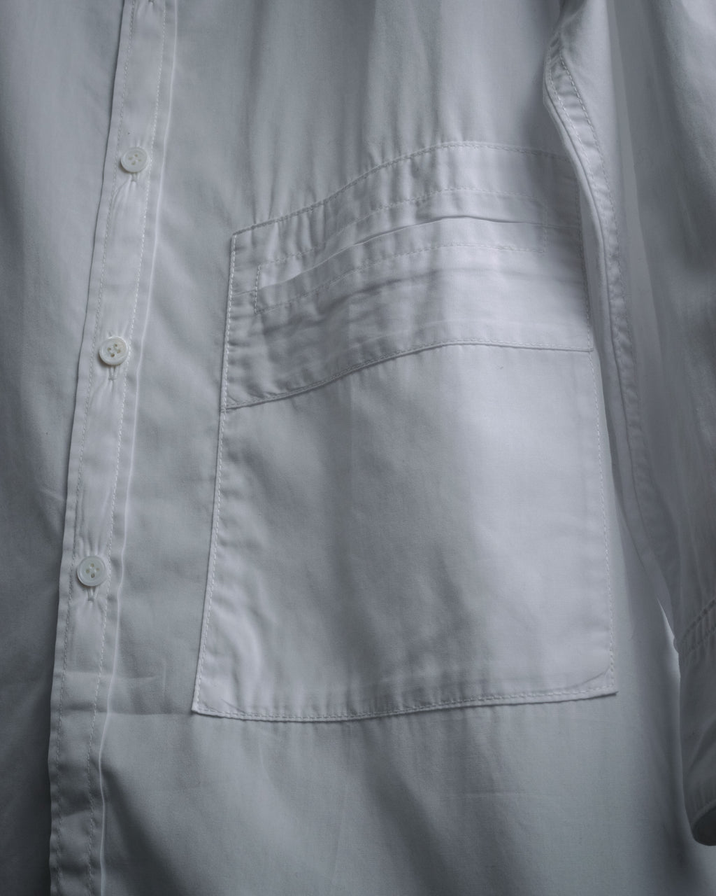 “Y’s” 2020SS Patch pocket long shirt