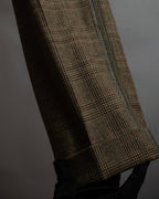 "PAUL SMITH" Flaming detail glen plaid set up