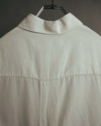 “JIL SANDER” Late 10’s-early 20’s Half-buttoned long shirt dress