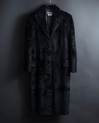 -SPECIAL- "Salvatore Ferragamo"
90's-00's A neat silhouette 100% lapin fur coat