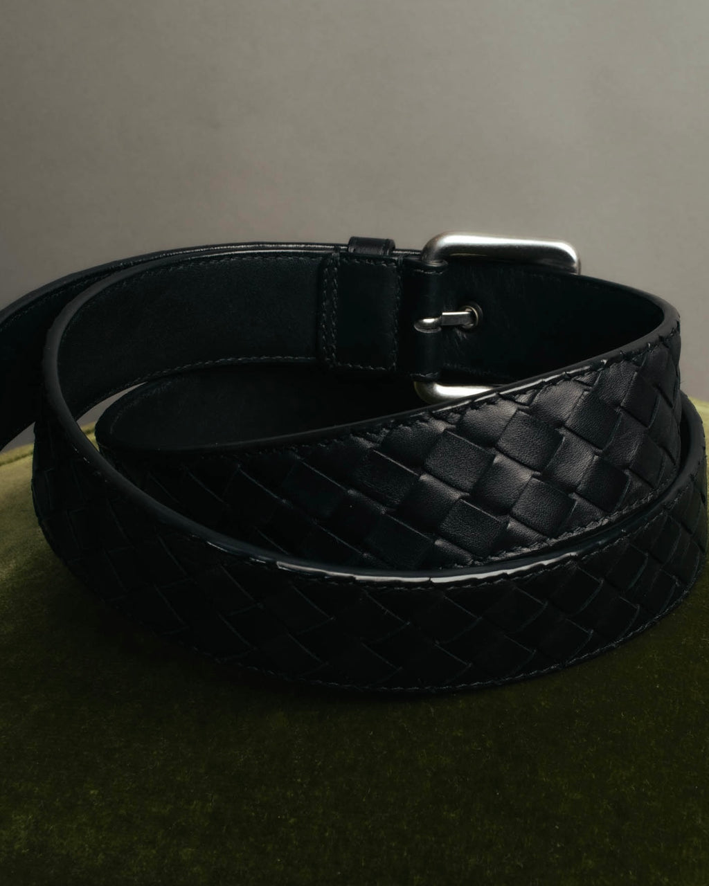 "BOTTEGA VENETA" 00's-10's Intrecciato leather belt